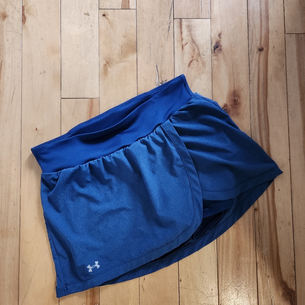 Under Armour Navy Running Skirt/Skort/Shorts